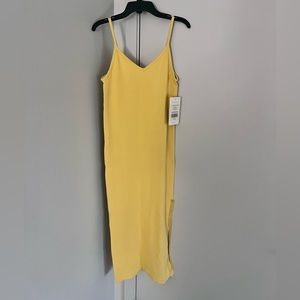 Fabletics Cloud Seamless Yellow Dress, size S, new with tags